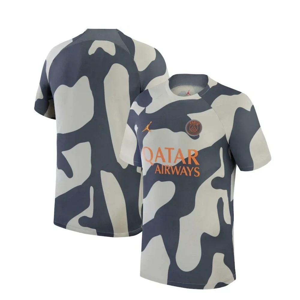 Paris Saint-Germain Jordan Brand 2023/24 Academy Pro Pre-Match Top Gray Size L‎